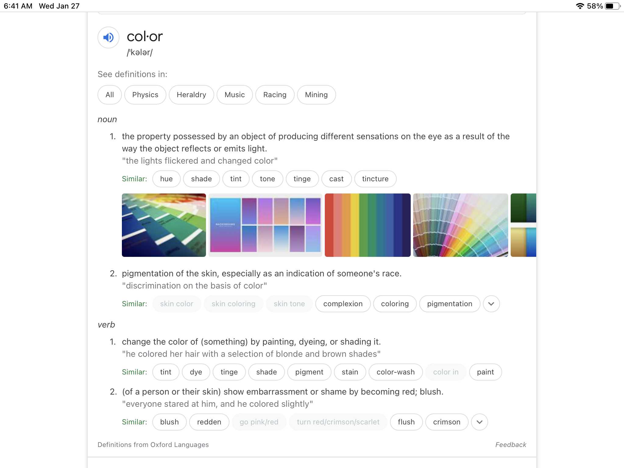 Color Searching on color/s… – Morning Glory Studio